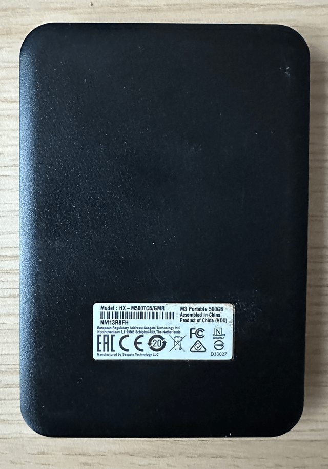 Maxtor M3 Portable HDD 500GB (2nd Hand)