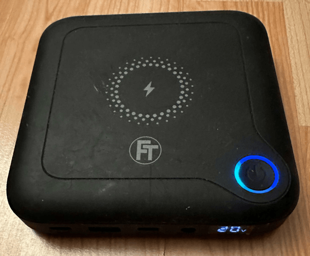 FeinTech PLG02400 Laptop Powerbank 60W PD USB-C und DC Anschluss