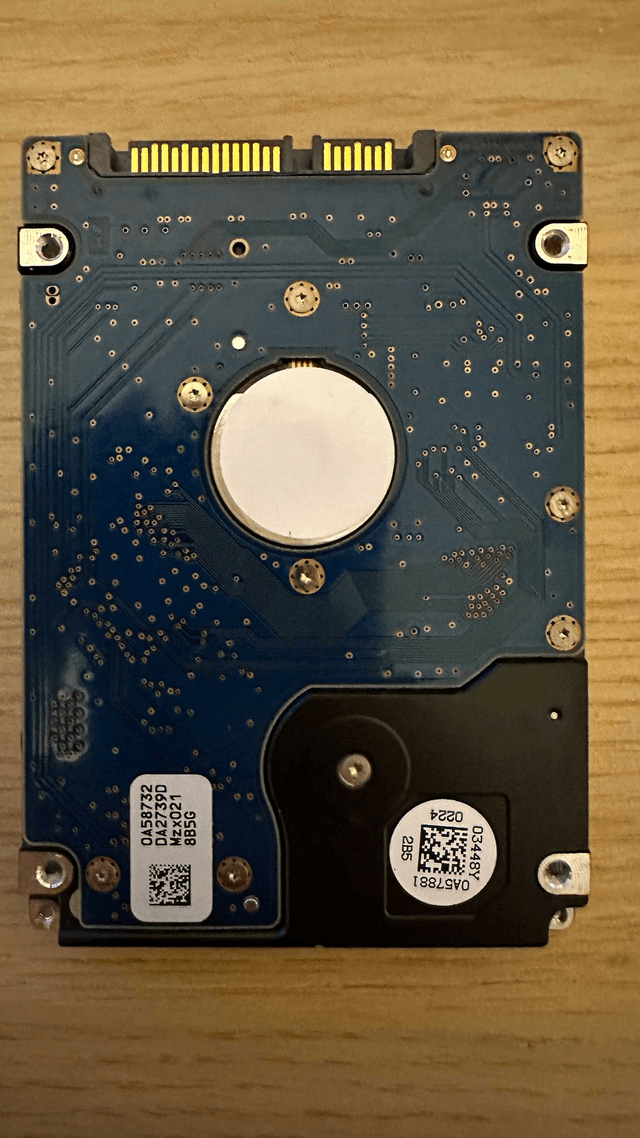 Hitachi 500GB - 2nd hand hard drive, 2,5" (Notebook)