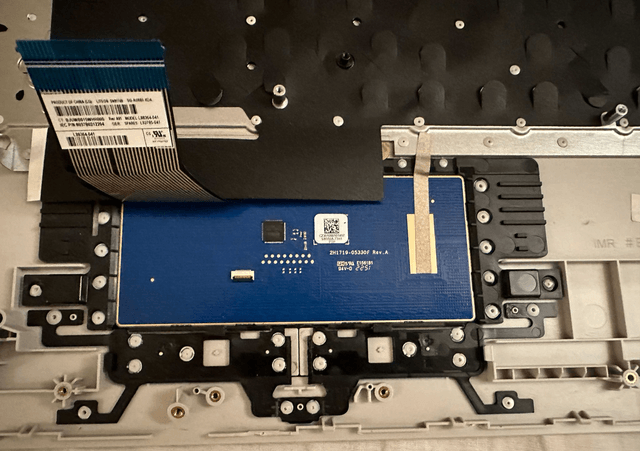 HP17 Notebook Top Case