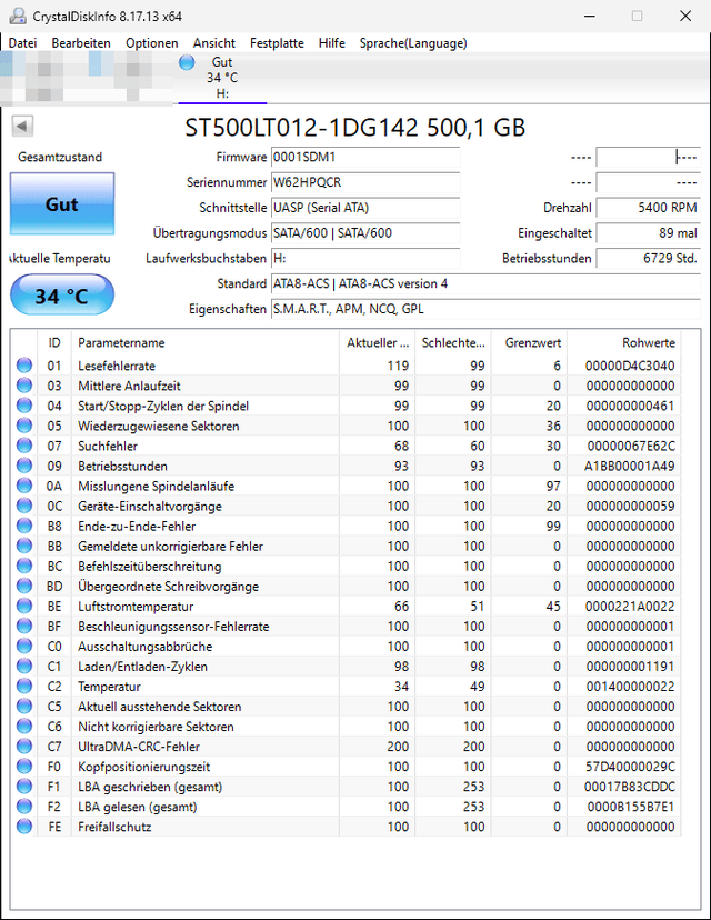 Maxtor M3 Portable HDD 500GB (2nd Hand)