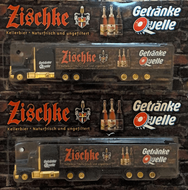 Getränke Quelle: 2x Zischke Mini LKW-Sammlung